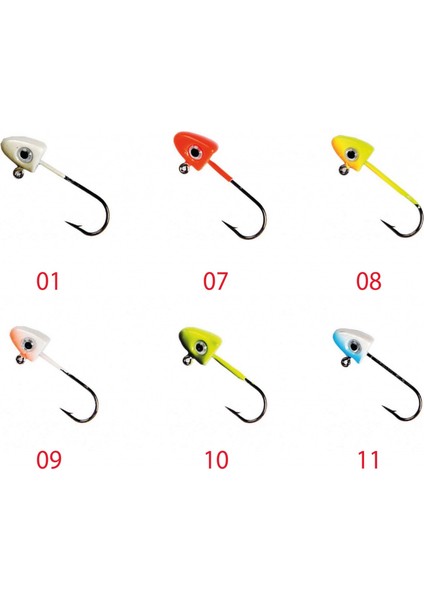 6421 Master Trigon 1.7gr Lrf Jig Head 5'li Paket