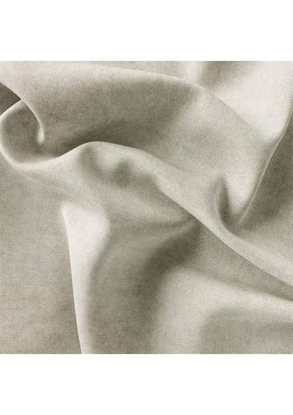 Kadife Dokulu Fon Perde Pilesiz Tek Kanat Krem fiyatları