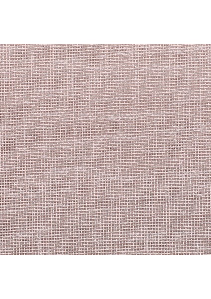 Keten Görünümlü Düz Tül Perde Pilesiz Pudra Pembe