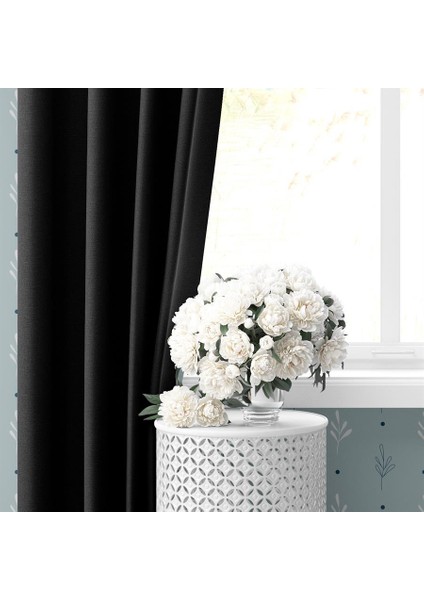 Blackout Karartma Tek Kanat Fon Perde Siyah fiyatları