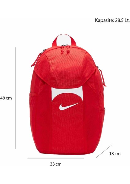 Sırt ve Okul Çantası 48x24x17.5 cm Unisex Sırt Çantası DV0761-657-KIRMIZI