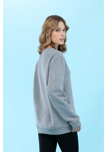 Erkek Gri Melanj Sweatshirt 50276089-VR086 indirimleri