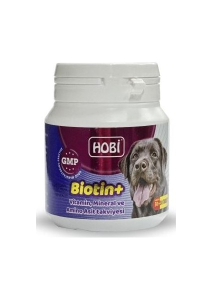 Biotin Köpekler Için Vitamin Mineral ve Amino Asit Takviyesi 60 Tablet