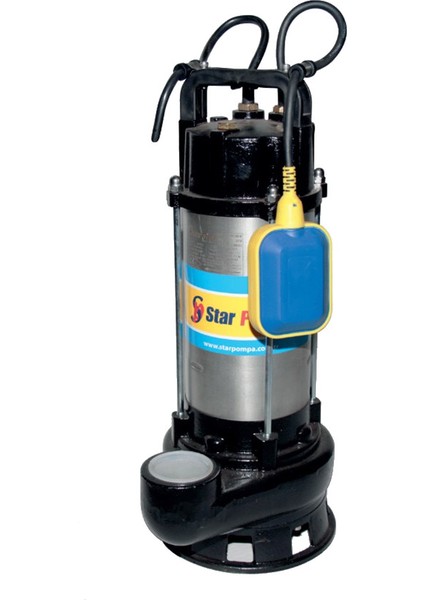 Star Spf 150 1,5 Hp 220V Döküm Çarklı Foseptik Dalgıç Pompa