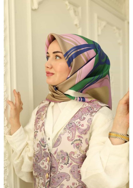Twill Ipek Eşarp 11402-23