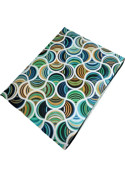 Okyanus Desenli 3 Baton Şekilli 50 Adet Pasta Kutusu SPK503 - 300X400X150