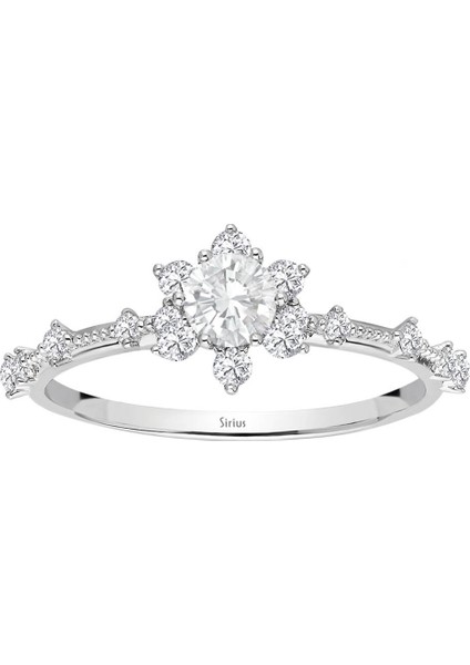 Pırlanta ve Beyaz Topaz Taşlı Elurra Yüzük 0402R0043 fiyatları