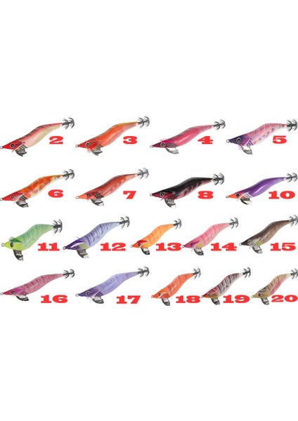 Fs 510 Squid Junky Lively Dart Kalamar Zokası Size 3.5