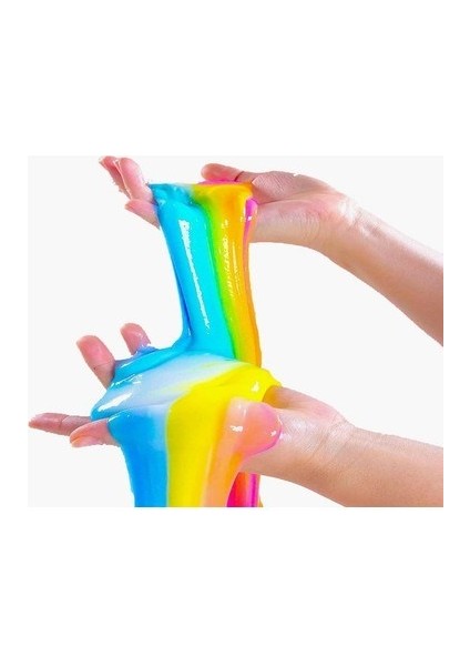 Sepeti 6 Renk Seçenekli Slime Jeli ve Boraks - Slaym Yapım Seti