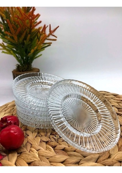 6 Lı Cam Çay Bardağı Altlığı Elysia Bardak ile Uyumlu modelleri