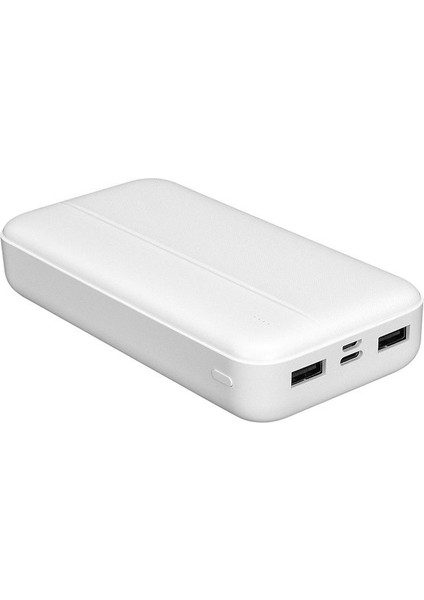 S-Link P201 20000MAH Prm Micro+Type-C+Usb Beyaz Powerbank