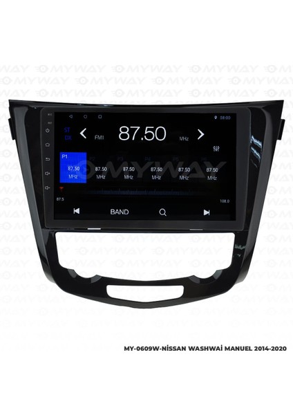 Nissan Qashqai Android 12 Multimedya Carplay 4gb RAM+64GB HDD Manuel Navigasyon Ekran fiyatları