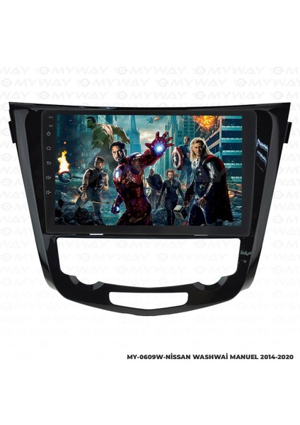 Nissan Qashqai Android 12 Multimedya Carplay 4gb RAM+64GB HDD Manuel Navigasyon Ekran modelleri