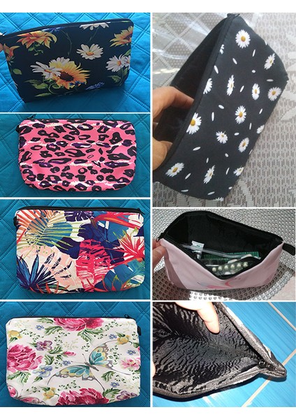 301-19 Kadın Için Mandala Çiçekler Su Geçirmez Ferah Tuvalet Seyahat Aksesuarları Hediyeler Pratik Yıkama Makyaj Çantası (Yurt Dışından) fırsatları