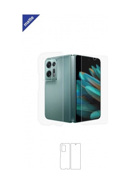 Oppo Find N2 Mat Arka ve Yan Koruyucu Film