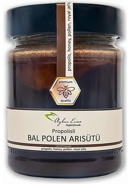 Propolis, Çiçek Balı, Arı Poleni ve Arı Sütü Karışımı 340 G