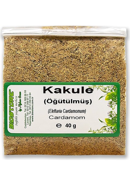 Öğütülmüş Kakule 40 G