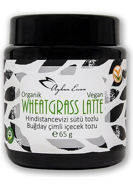 Ayhan Ercan Organik Wheatgrass Latte Buğday Çimi İçecek Tozu 65 G