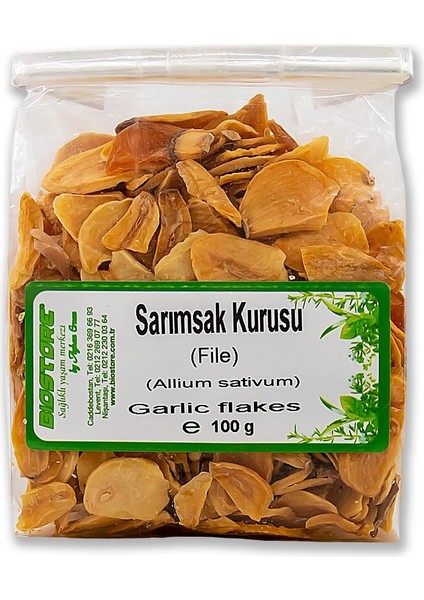 File Sarımsak Kurusu 100 G fiyatları