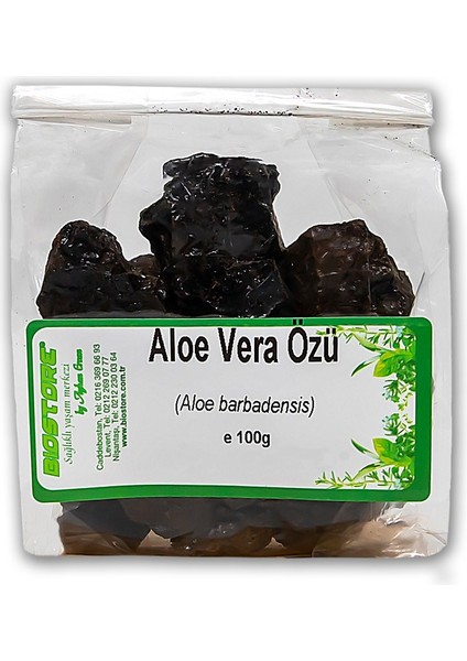 Aloe vera Özü (Sarısabır) 100 G