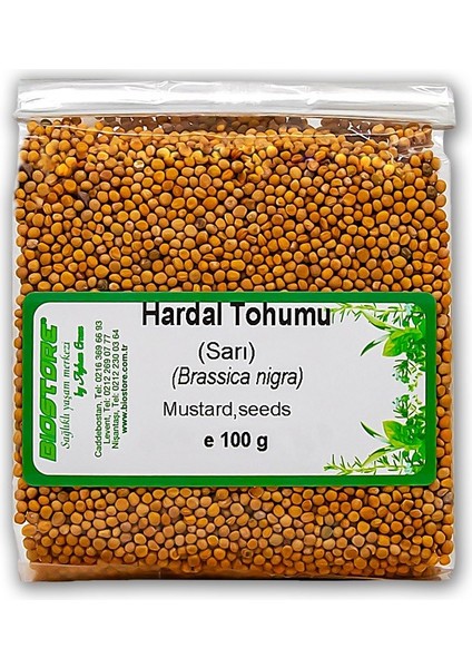 Sarı Hardal Tohumu 100 G fiyatları