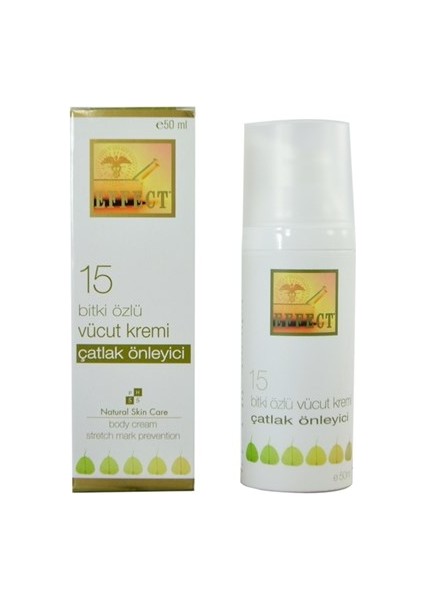 15 Bitki Özlü Çatlak Önleyici Vücut Kremi 50 ml