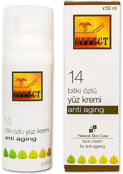 14 Bitki Özlü Anti Aging Yüz Kremi 50 ml