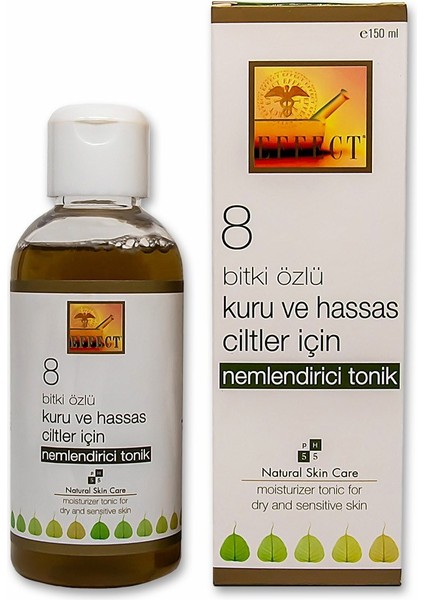 8 Bitki Özlü Kuru ve Hassas Ciltler için Nemlendirici Tonik 150 ml