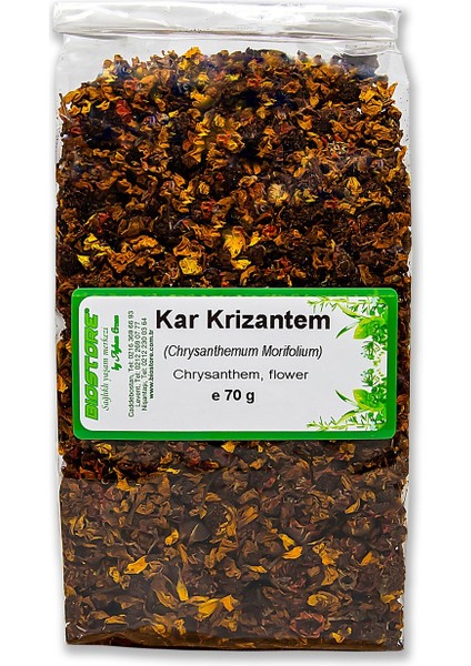 Kurutulmuş Krizantem Çiçeği 70 G