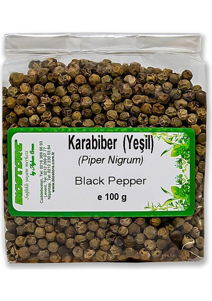 BioStore Yeşil Karabiber 100 G