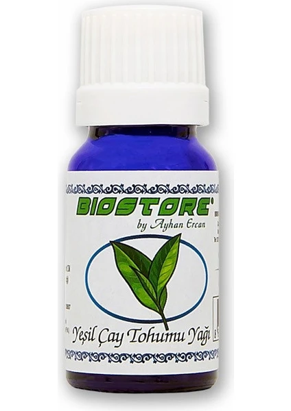 BioStore Soğuk Sıkım Saf Yeşil Çay Tohumu Yağı 10 ml