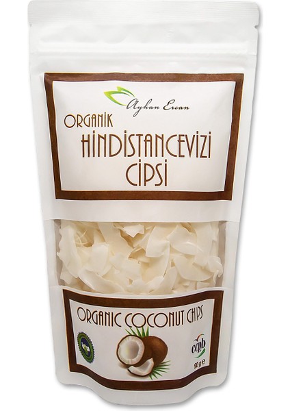 Organik Hindistan Cevizi Cipsi 90 G