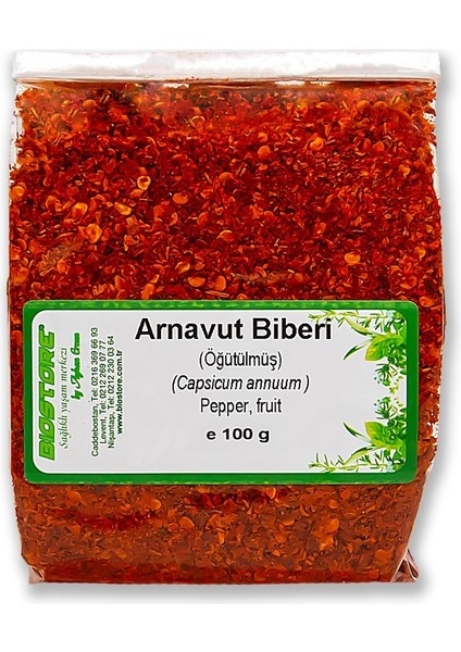 BioStore Öğütülmüş Arnavut Biberi 100 G