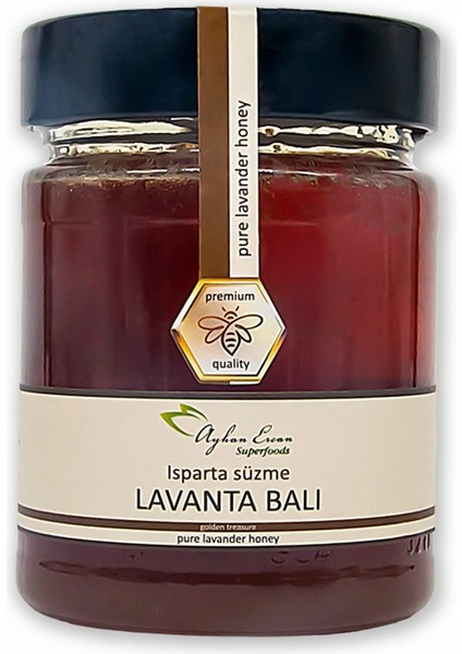 Ayhan Ercan Isparta Süzme Lavanta Balı 350 G