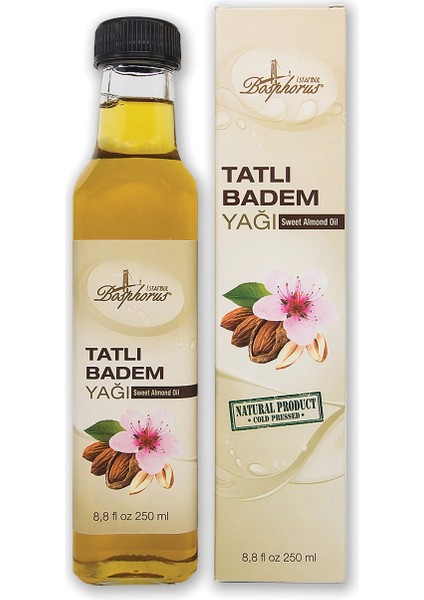 Tatlı Badem Yağı 250 ml