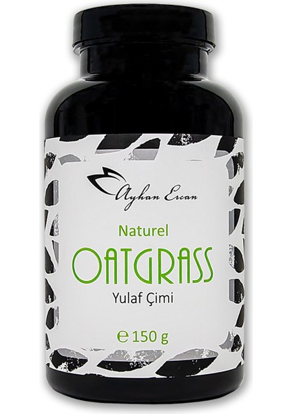 Organik Oatgrass Öğütülmüş Yeşil Yulaf Çimi 150 G
