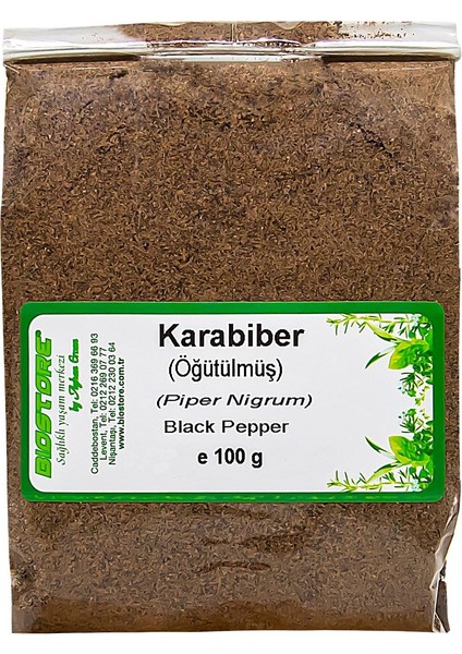 BioStore Öğütülmüş Karabiber 100 G