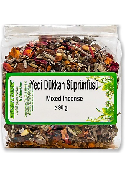 Yedi Dükkan Süprüntüsü Doğal Tütsü 90 G fiyatları