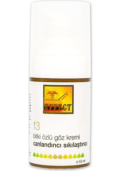 13 Bitki Özlü Canlandırıcı & Sıkılaştırıcı Göz Kremi 15 ml