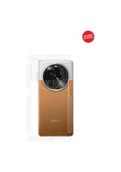 Oppo Find X6 Pro Arka Kamera ve Üst Kısmı Koruyantpu Film