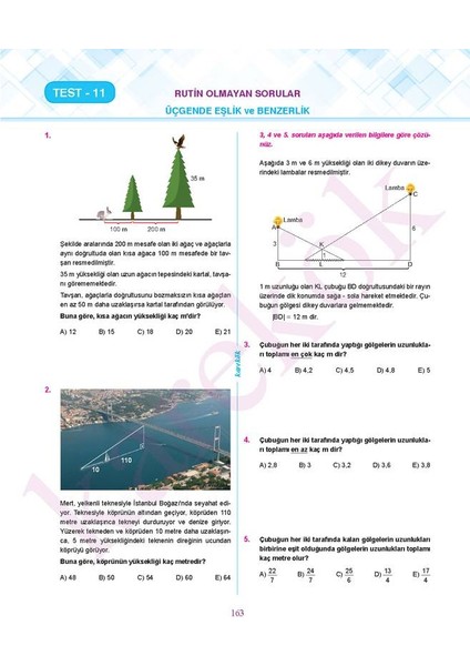 Güncel TYT Geometri Soru Bankası