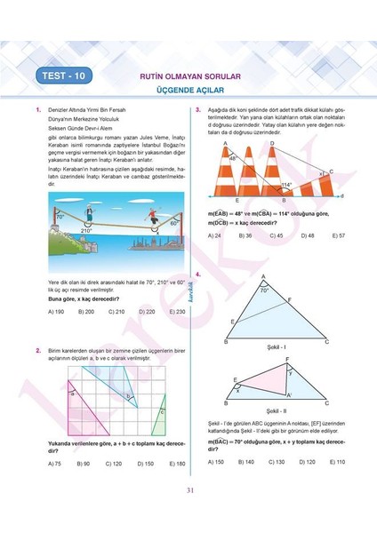 Güncel TYT Geometri Soru Bankası