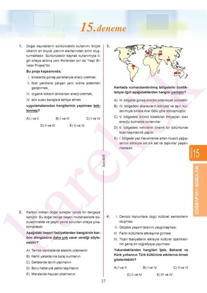 Güncel AYT Sözel Denemeleri + AYT Öncesi Çözülmesi Gereken Son 1000 Soru