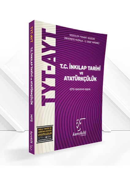 Güncel TYT-AYT T.C İnkılap Tarihi Konu Anlatımı Mps + Soru Bank