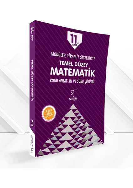 Karekök Yayıncılık Güncel 11. Sınıf Temel Düzey Matematik Konu Anlatımlı Çözümlü Soru Mps