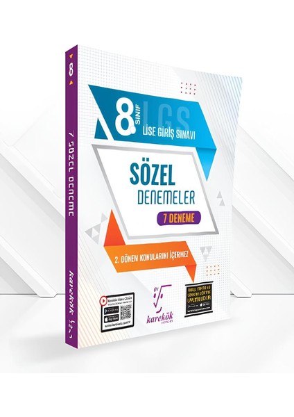 Güncel 8. Sınıf LGS Sayısal ve Sözel Deneme Seti