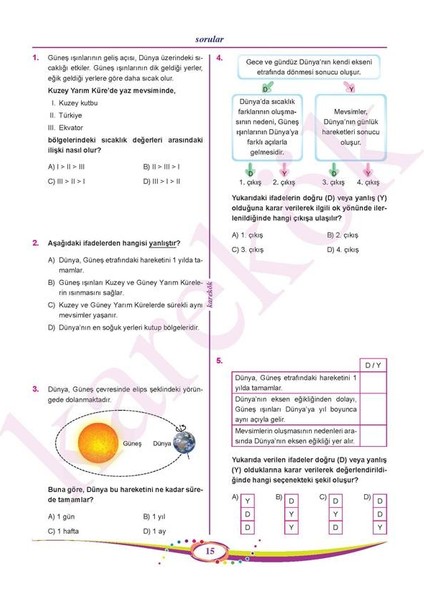 Güncel 8. Sınıf LGS Sayısal Konu Anlatımı + Sayısalmix Yeni Nesil Sorular