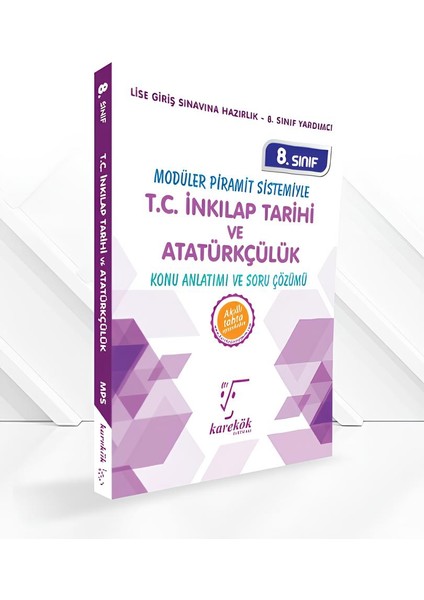 Karekök Yayıncılık Güncel 8. Sınıf LGS T.C İnkılap Tarihi ve Ata. Konu Anlatımı Mps  +  LGS So