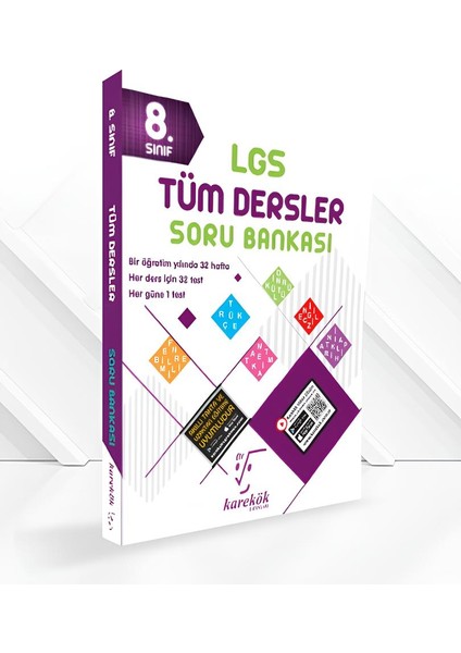 Güncel 8. Sınıf LGS Tüm Dersler Soru Bankası