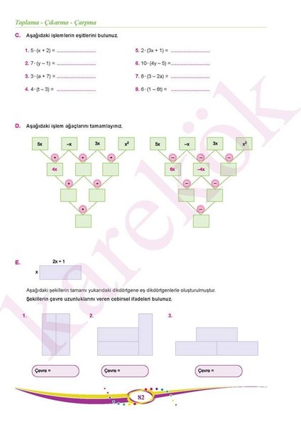 Karekök Yayıncılık Güncel 7. Sınıf Matematik Konu Anlatımı Mps  +  Soru Bankası Seti